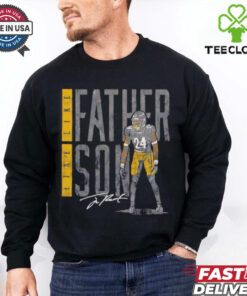 Pittsburgh Steelers Joey Porter Jr. like father like son signature shirt