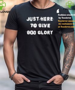 Pittsburgh Steelers Justin Fields Just Here To Give God Glory Tee Shirt