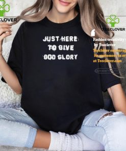 Pittsburgh Steelers Justin Fields Just Here To Give God Glory Tee Shirt