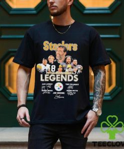 Pittsburgh Steelers Legends Jack Lambert Troy Polamalu Hines Ward Joe Greene Jerome Bettis signature 2023 hoodie, sweater, longsleeve, shirt v-neck, t-shirt