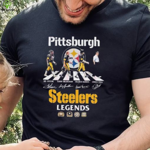 Pittsburgh Steelers Legends Special Abbey Road Signatures Shirt