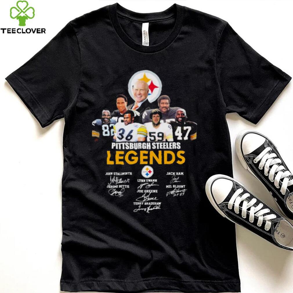 Pittsburgh Steelers Legends Team Signatures Shirt