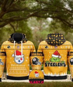 Pittsburgh Steelers Merry Christmas Ugly Hoodie Sweatshirt