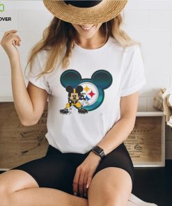 Pittsburgh Steelers Mickey Mouse NFL T Shirt