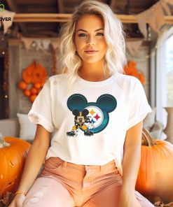 Pittsburgh Steelers Mickey Mouse NFL T Shirt 2 Pittsburgh Steelers Mickey Mouse NFL T Shirt