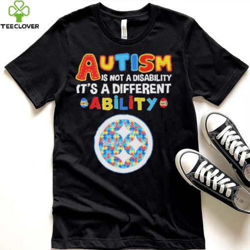 Pittsburgh Steelers NFL Autism Is Not A Disability 2024 Shirt