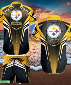 Pittsburgh Steelers NFL Football Hawaiian Shirt And Short For Best Fans Gift New Trending Beach Holiday