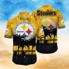Pittsburgh Steelers NFL wave Hawaiian shirt