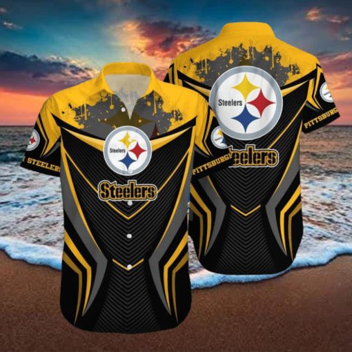 Pittsburgh Steelers NFL Hawaiian Shirt 3D Printed New Trending Summer Beach Shirt For Men Women