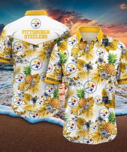 Pittsburgh Steelers NFL Hawaiian Shirt 3D Printed Tropical Pattern Graphic Hawaii Shirt For Fan Ever