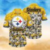 NFL Pittsburgh Steelers Tropical Hawaiian Shirt summer shirt NFL Pittsburgh Steelers Tropical Hawaiian Shirt summer shirt