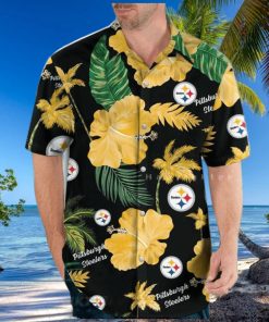 Pittsburgh Steelers NFL Hibiscus Summer Gift Hawaiian Shirt