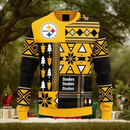 Pittsburgh Steelers NFL Limited Ugly Sweater Sweatshirt Yarn Gift Christmas
