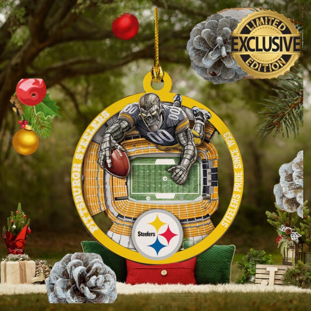 Pittsburgh Steelers NFL Mascot 2023 Holiday Gifts Christmas Decorations Ornament Pittsburgh Steelers NFL Mascot 2023 Holiday Gifts Christmas Decorations Ornament