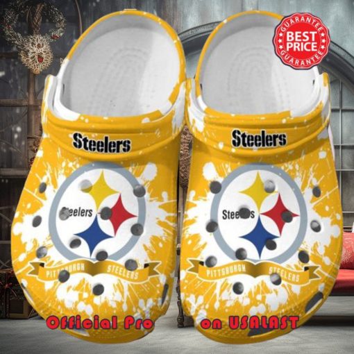 Pittsburgh Steelers NFL New For This Season Trending Crocs Clogs Shoes