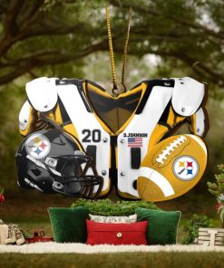 Pittsburgh Steelers NFL Sport Ornament Custom Your Name And Number