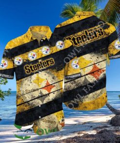 Pittsburgh Steelers NFL Tropical Pattern Summer Hawaiian Shirt 2024