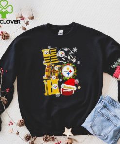 Pittsburgh Steelers NFL ho ho ho Christmas shirt 2 Pittsburgh Steelers NFL ho ho ho Christmas shirt