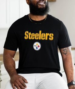 Pittsburgh Steelers New Era Third Down Puff Print T Shirt