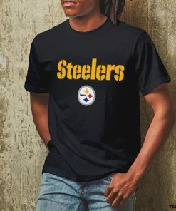 Pittsburgh Steelers New Era Third Down Puff Print T Shirt