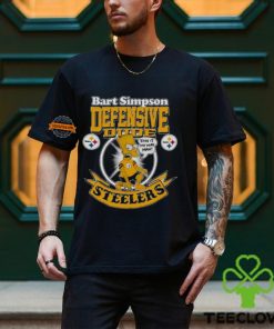 Pittsburgh Steelers Nfl Bart Simpson Defensive Dude 2024 T shirt