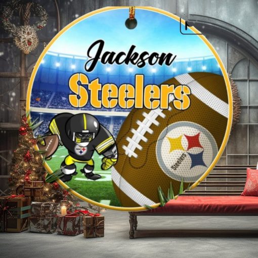 Pittsburgh Steelers Nfl Fans Christmas Ornament