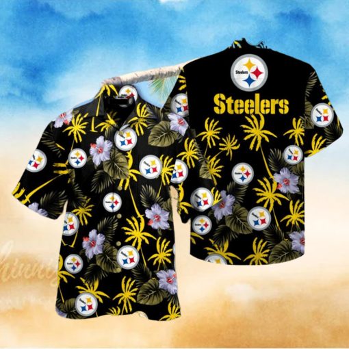 Pittsburgh Steelers Nfl Hawaiian Shirt Short 3d For Fans