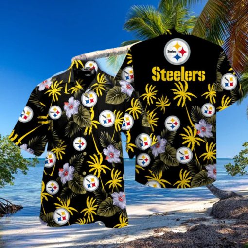 Pittsburgh Steelers Nfl Hawaiian Shirt Short 3d For Fans
