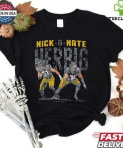 Pittsburgh Steelers Nick Herbig and Nate Herbig shirt