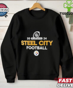 Pittsburgh Steelers Nike 2024 NFL Playoffs Shirt