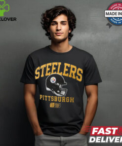 Pittsburgh Steelers Nike Anthracite Helmet Essential T Shirt