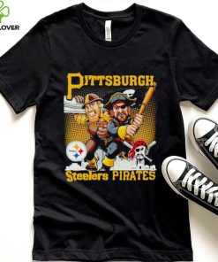 Pittsburgh Steelers Pirates mascot skyline hoodie, sweater, longsleeve, shirt v-neck, t-shirt