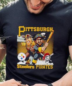 Pittsburgh Steelers Pirates mascot skyline hoodie, sweater, longsleeve, shirt v-neck, t-shirt