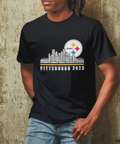 Pittsburgh Steelers Players Names City Skyline 2023 Season Shirt