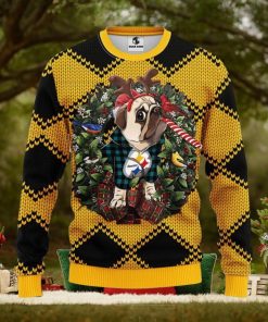 Pittsburgh Steelers Pub Dog Christmas Ugly Sweater Christmas Gift Ideas For Fans