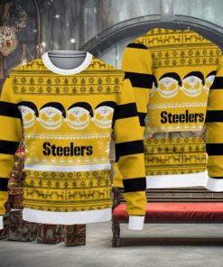 Pittsburgh Steelers Pumpkin Christmas Sweater