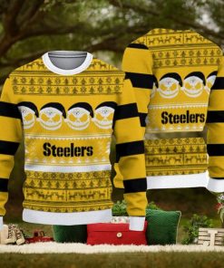 Pittsburgh Steelers Pumpkin Christmas Sweater