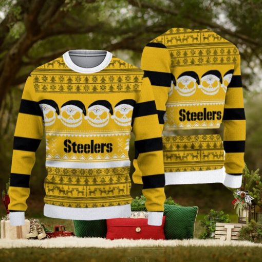 Pittsburgh Steelers Pumpkin Christmas Sweater