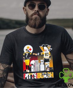 Pittsburgh Steelers Roethlisberger And Pittsburgh Penguins Shirt