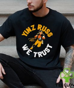 Pittsburgh Steelers Russell Wilson yinz russ we trust shirt