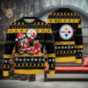 Buffalo Bills Dabbing Santa Claus Ugly Christmas Sweater
