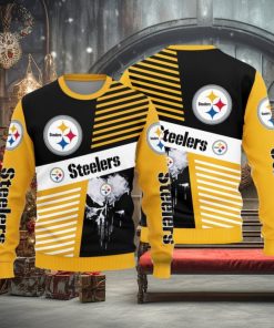 Pittsburgh Steelers Skull Pattern Hot Trending Ugly Sweater For Fans