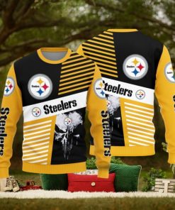 Pittsburgh Steelers Skull Pattern Hot Trending Ugly Sweater For Fans