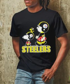 Pittsburgh Steelers Snoopy And Charlie Brown Peanuts 2023 Shirt 2 Pittsburgh Steelers Snoopy And Charlie Brown Peanuts 2023 Shirt