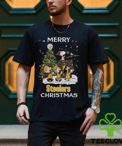 Pittsburgh Steelers Snoopy Family Christmas Shirt