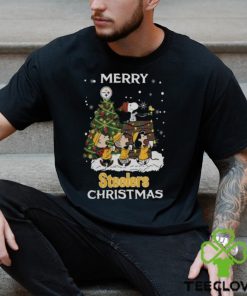 Pittsburgh Steelers Snoopy Family Christmas Shirt