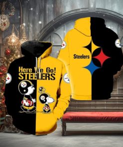 Pittsburgh Steelers Snoopy For Men And Women 3D Hoodie