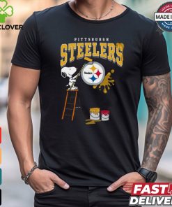 Pittsburgh Steelers Snoopy Painting Shirt
