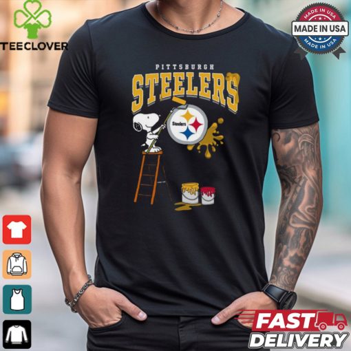 Pittsburgh Steelers Snoopy Painting Shirt