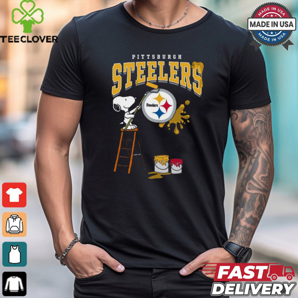 Pittsburgh Steelers Snoopy Painting Shirt Pittsburgh Steelers Snoopy Painting Shirt